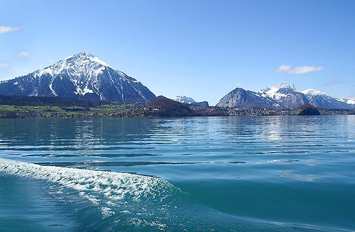 Seebrise Faulensee Bagian luar foto