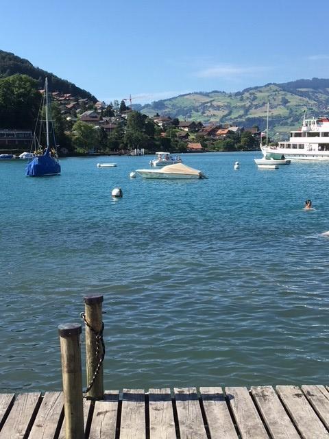 Seebrise Faulensee Bagian luar foto